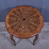 Marquetry gueridon, Louis XV style – first part of the 20th century