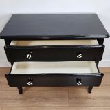 Black chest of drawers