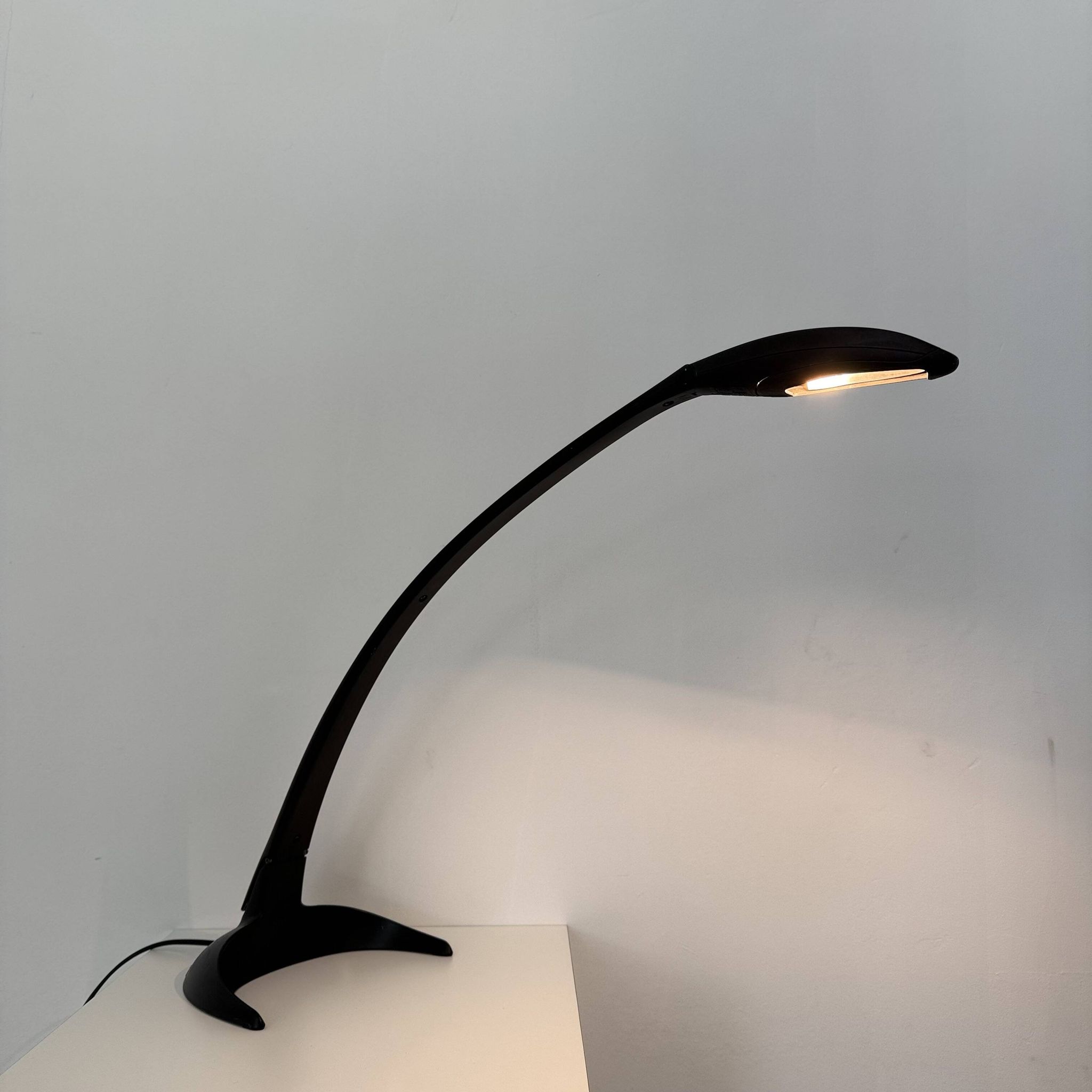 Post modern minimalist Unilux table lamp 1980s France