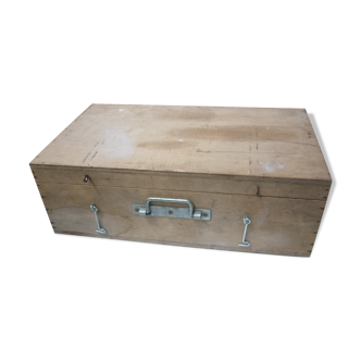 Valise en bois fabrication artisanale