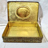 1950 painted metal box