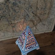 Photophore ceramic pyramid