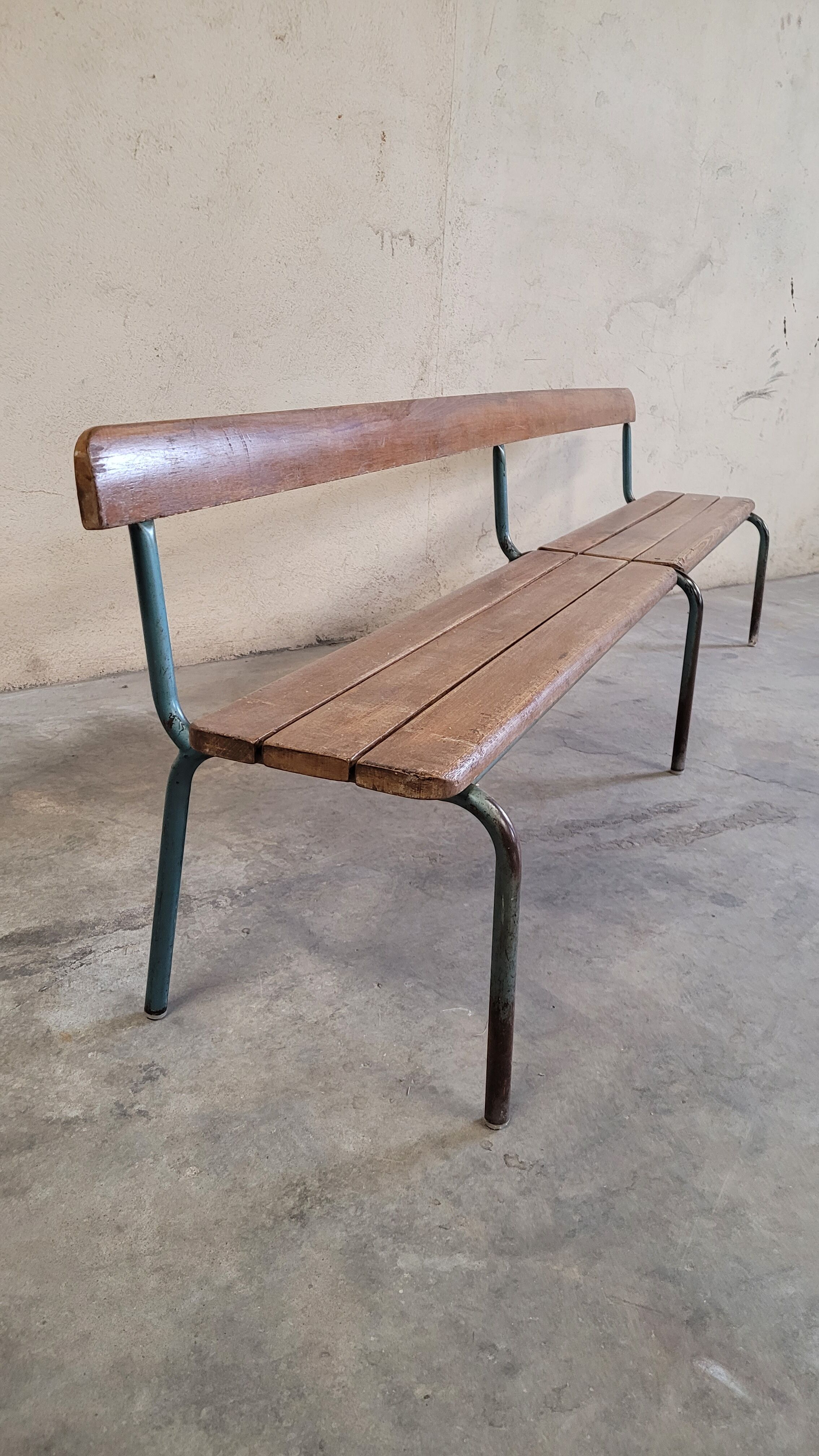 Kindergarten bench for children manufactured 1950