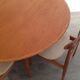 Set table and 4 chairs Parker Furniture