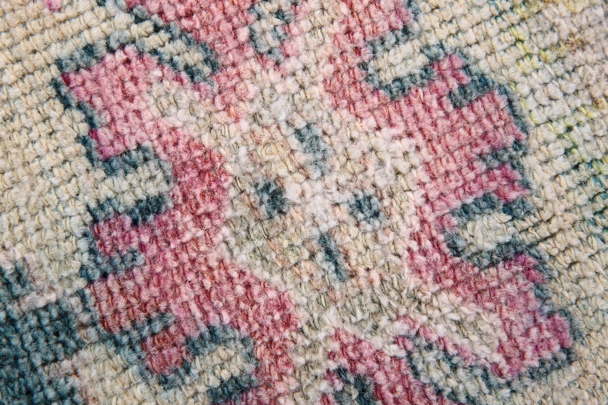 Soft & Dusty Pink Vintage Runner Rug, 78x360Cm