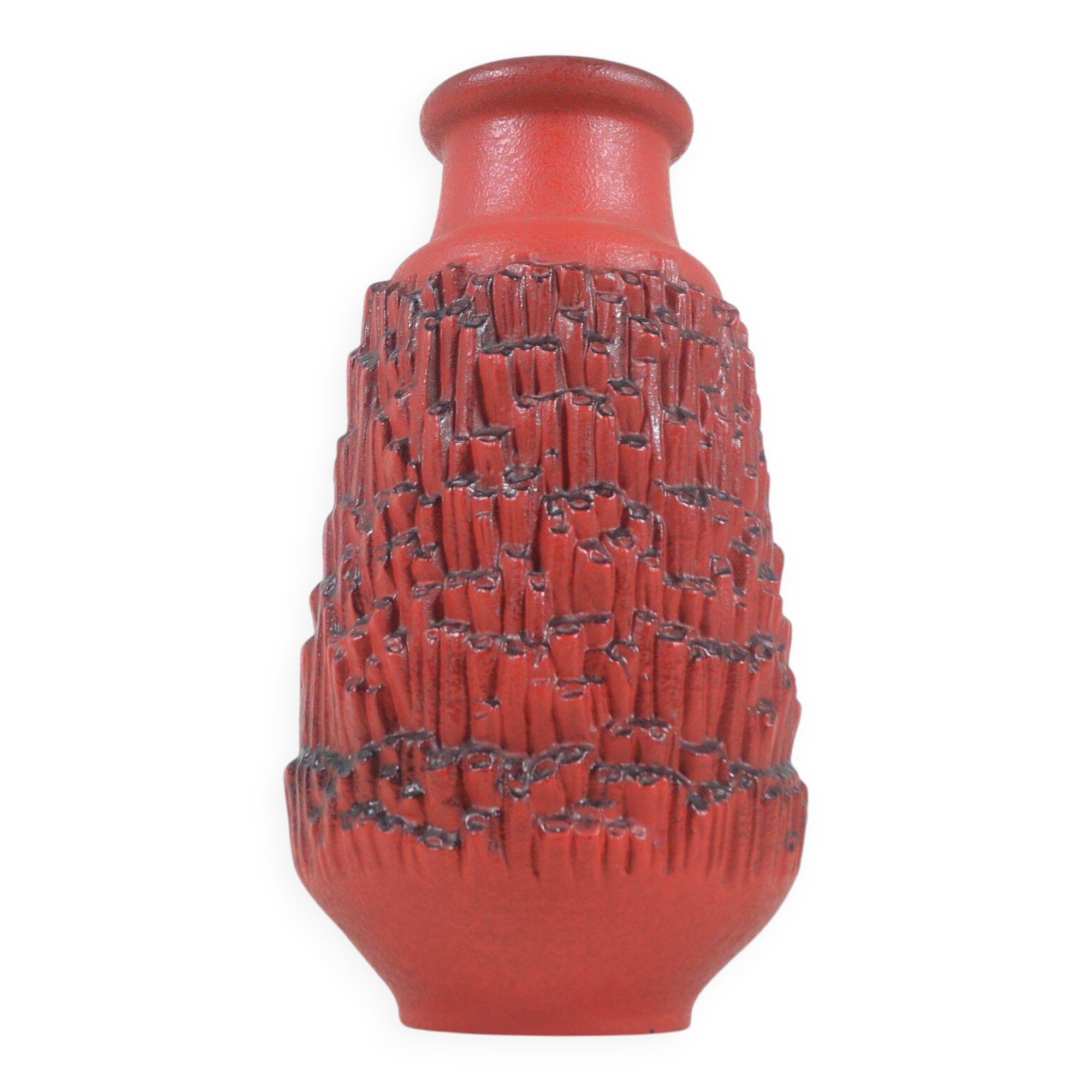 Basalt floor vase designed by Dieter Peter for Carstens Tönnieshof, 1960s