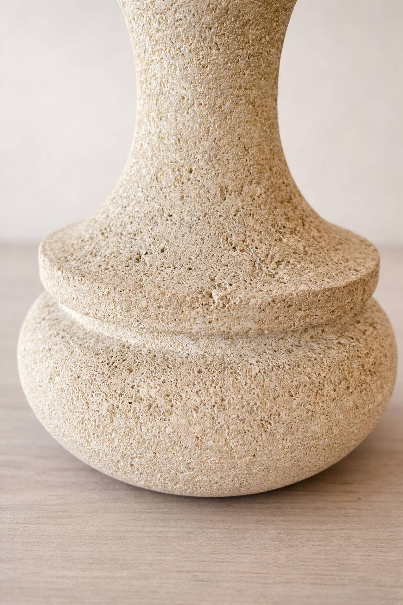 Vintage table lamp in mineral stone – 1960s/70s