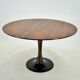 1969s Beech Round Dining Table, Czechoslovakia