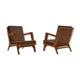 Elmar Berkovich's Modernist Chairs Pair - 1950s