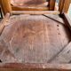 Series of 6 vintage wooden chairs 1960