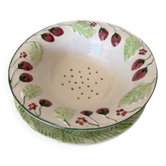 Slurry salad bowl and slip plate