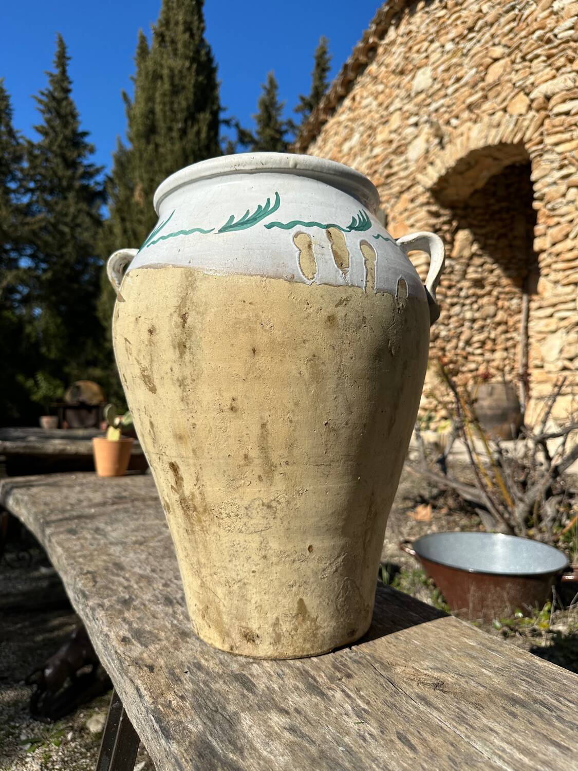 Jarre poterie en terre cuite