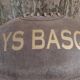 Vintage leather rugby ball Biarritz Pays Basque