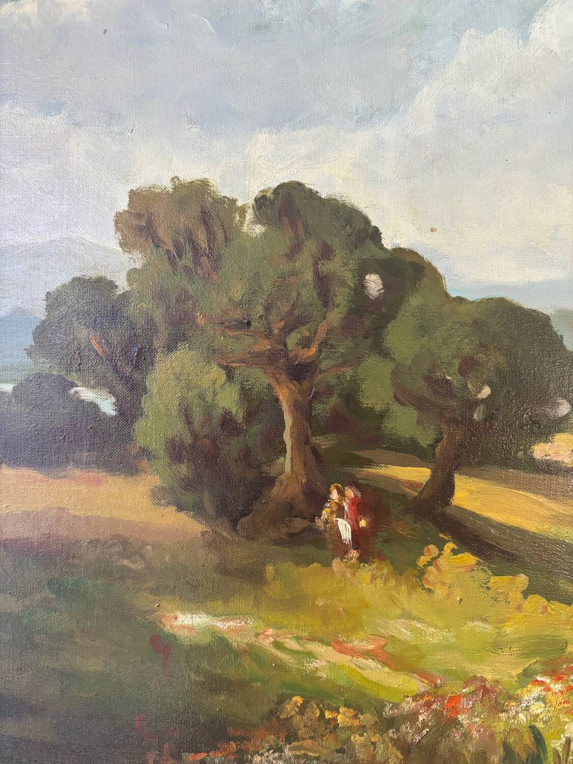 Landscape signed Thomasset