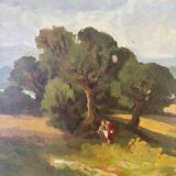 Landscape signed Thomasset