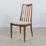 Mid-Century Teak and Fabric Dining Chairs by Leslie Dandy for G-Plan, 1960s