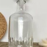 Vintage cut glass whiskey decanter
