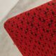 Pair of armchairs in mottled red and wood by Uluv, former Czechoslovakia 1960
