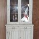 Victorian wooden placard, hand-painted.
