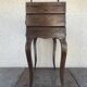 Former worker, 3 tiered wooden sewing box and feet in Louis XV vintage style