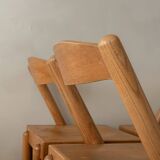 Vintage Italian Iva Dining Chairs Roberto Pamio Renato Toso Stilwood