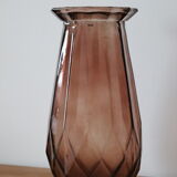 Antique vase in molded glass