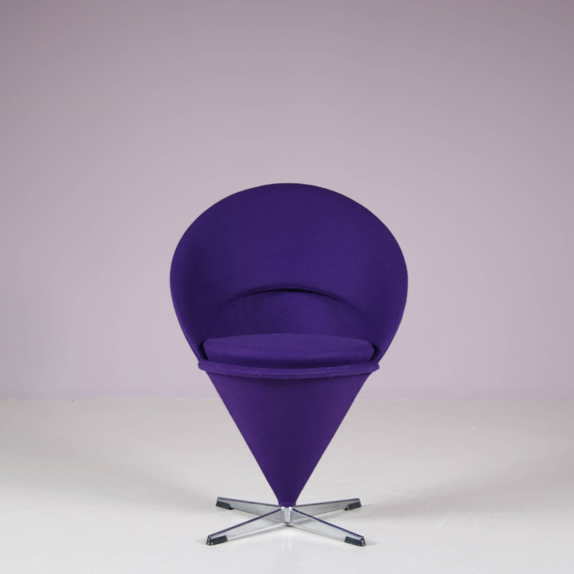 1960s “Cone” Chair by Verner Panton for Plus Linje, Denmark