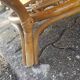Round garden coffee table