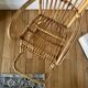 Bamboo and rattan rocking chair