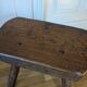 Brutalist tripod stool