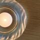 Holmegaard Skagerrak Set Of 3 - 2 Candle Holders, 1 Bowl - 1980S Denmark