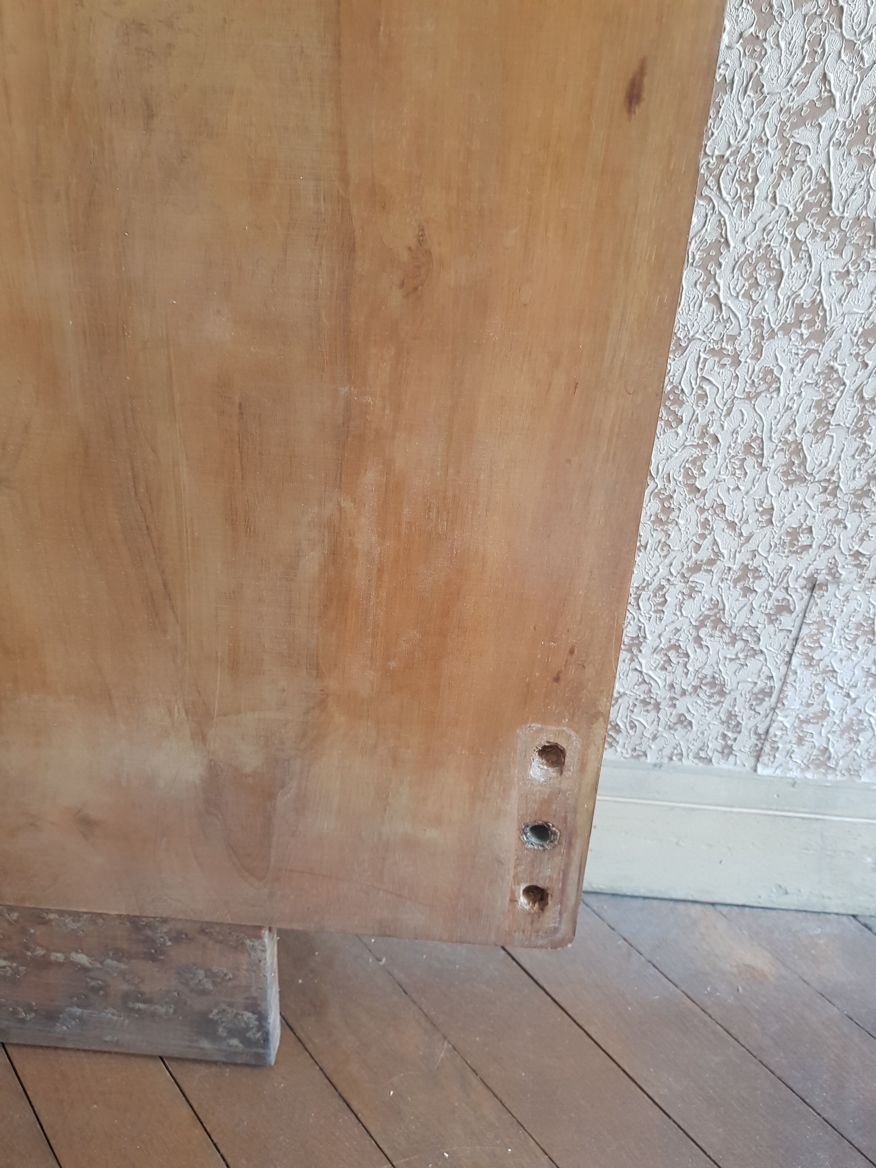 Bed frame with headboard whiskers