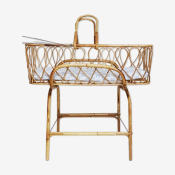 Rattan crib for baby Elia