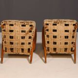Fauteuils tchécoslovaques du milieu du siècle, années 1960, lot de 2