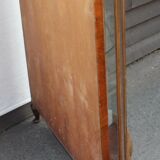 Mahogany curved display case 1930