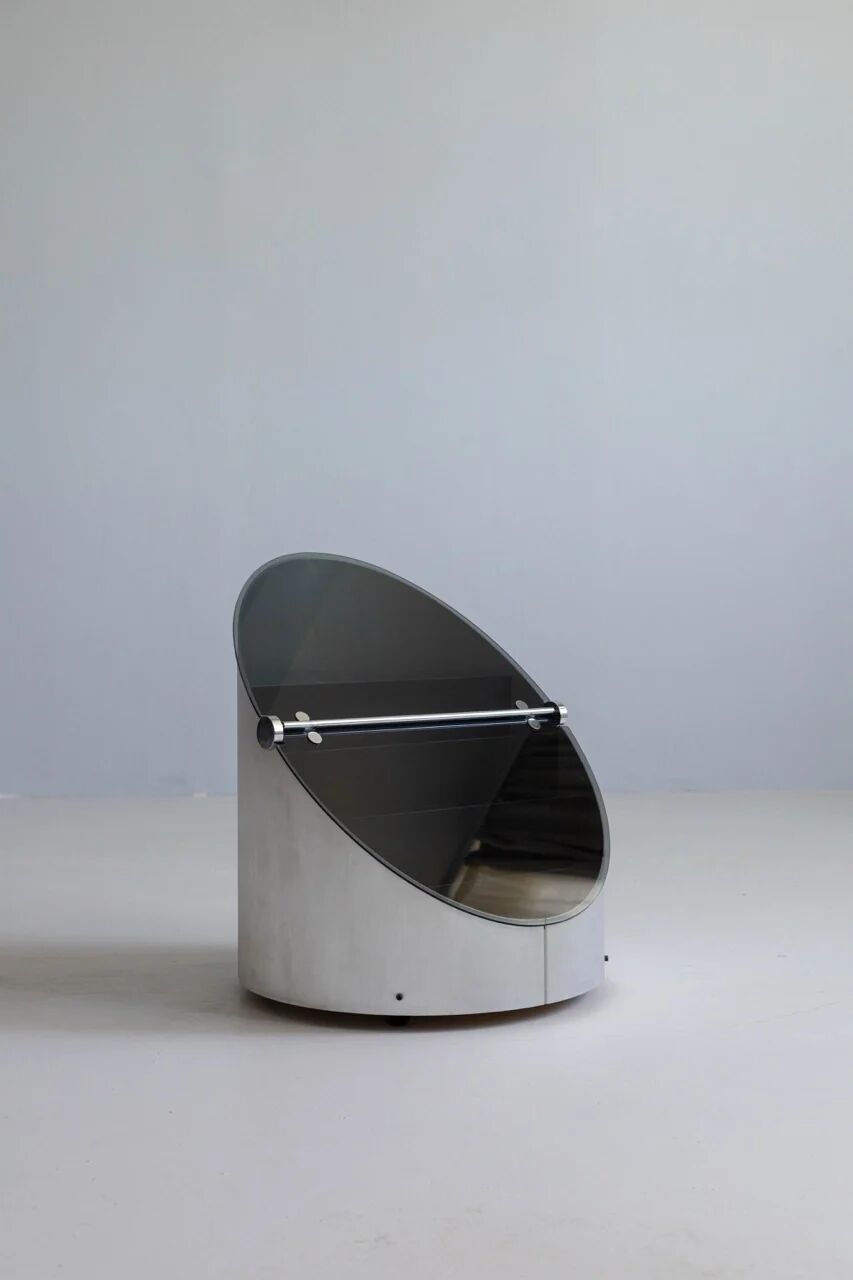 Bar cart by Claudio Salocchi for Luigi Sormani, Italy, 1970s