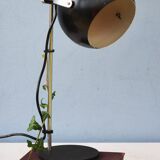Mid Century Lamp Halo Leuchte Ball Eye - Space Age Black  - Germany Made