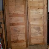 Lot de 3 boiseries anciennes de soubassement XIXème