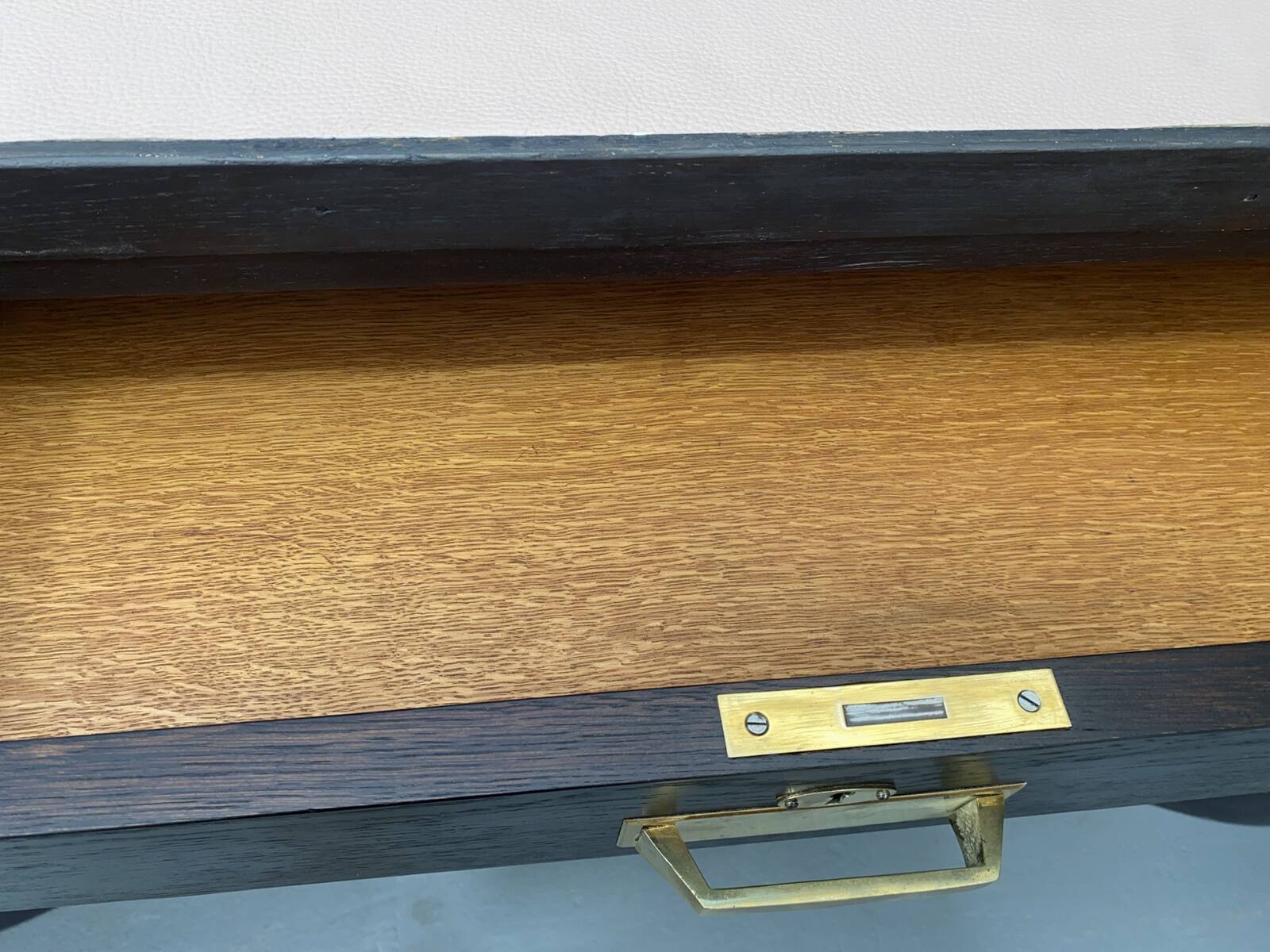 Bureau en chêne de style Sécession viennoise du début du XXe siècle