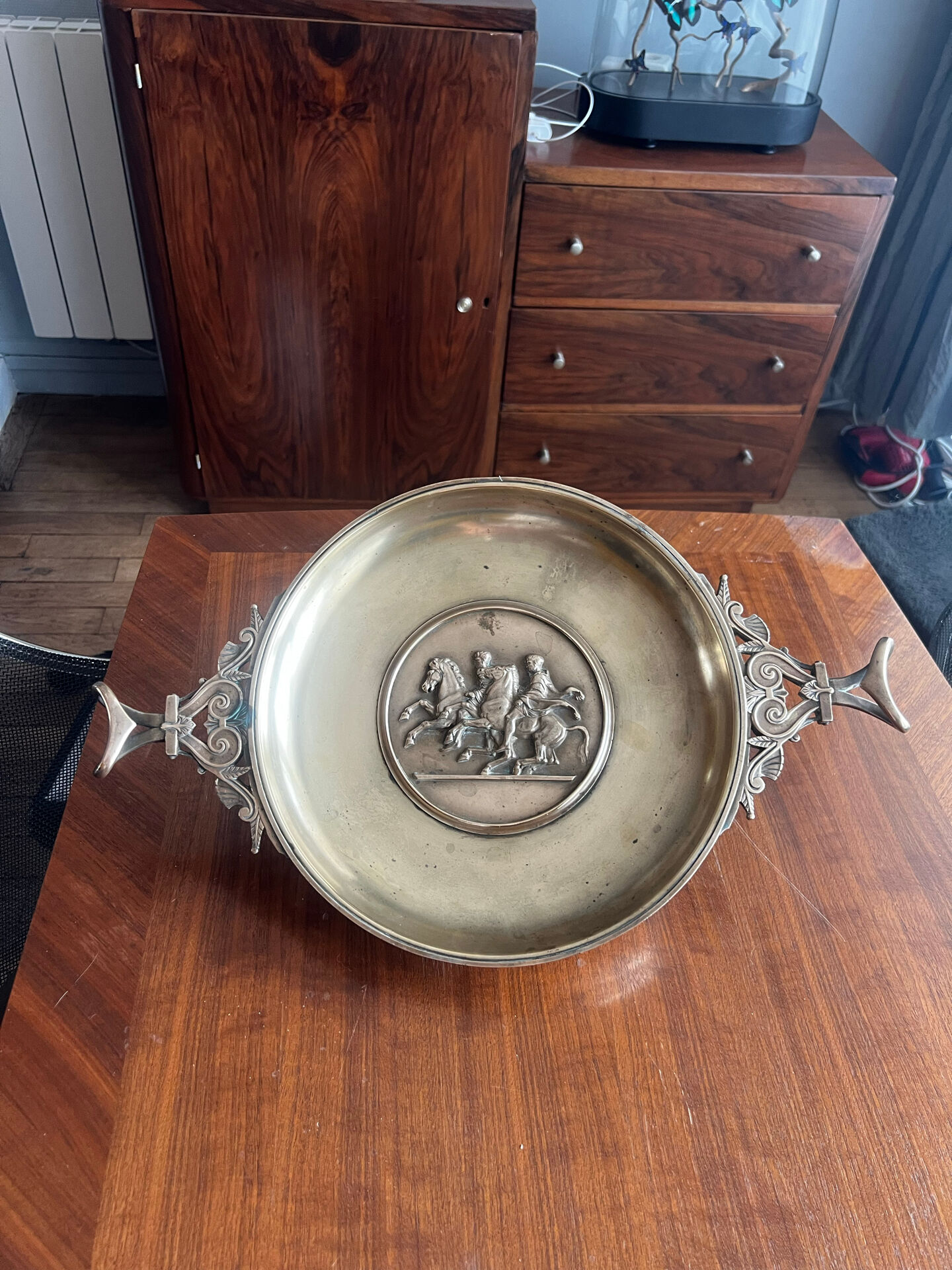 Tazza / coupe en Bronze Ferdinand Barbedienne