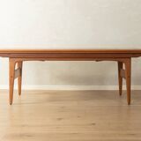 Convertible coffee table by Trioh in teak, Denmark