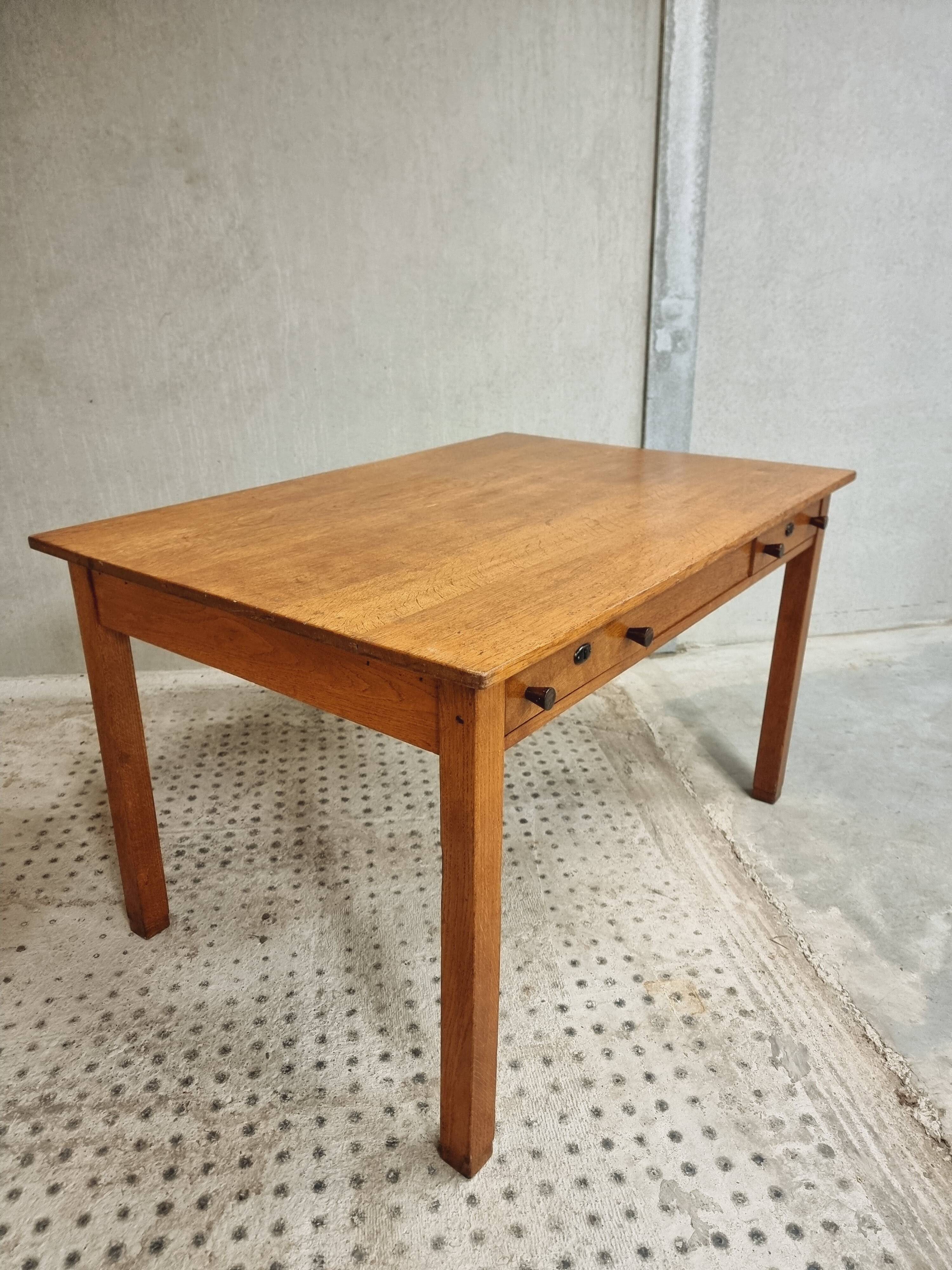 Antique table dining table Hague School oak