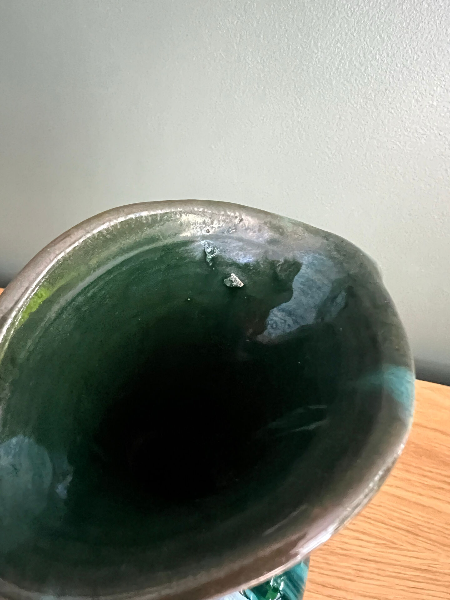 Art Nouveau vase with double handles from Vallauris - Jérôme Massier