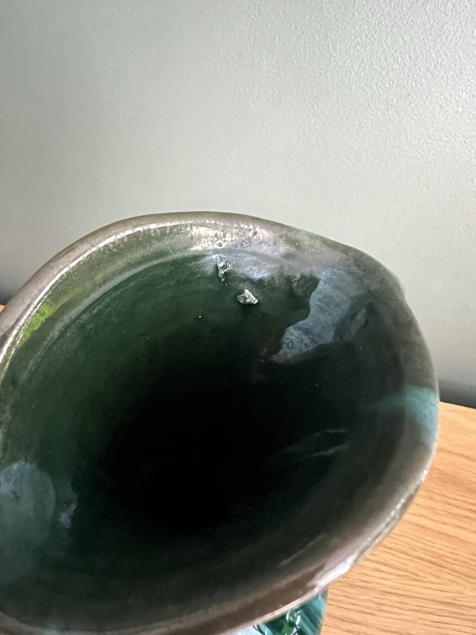 Art Nouveau vase with double handles from Vallauris - Jérôme Massier
