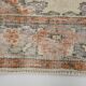 Tapis coureur vintage à motif médaillon turc, 88x272 cm