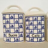 Series cooking spice pots pattern boats 30/40s