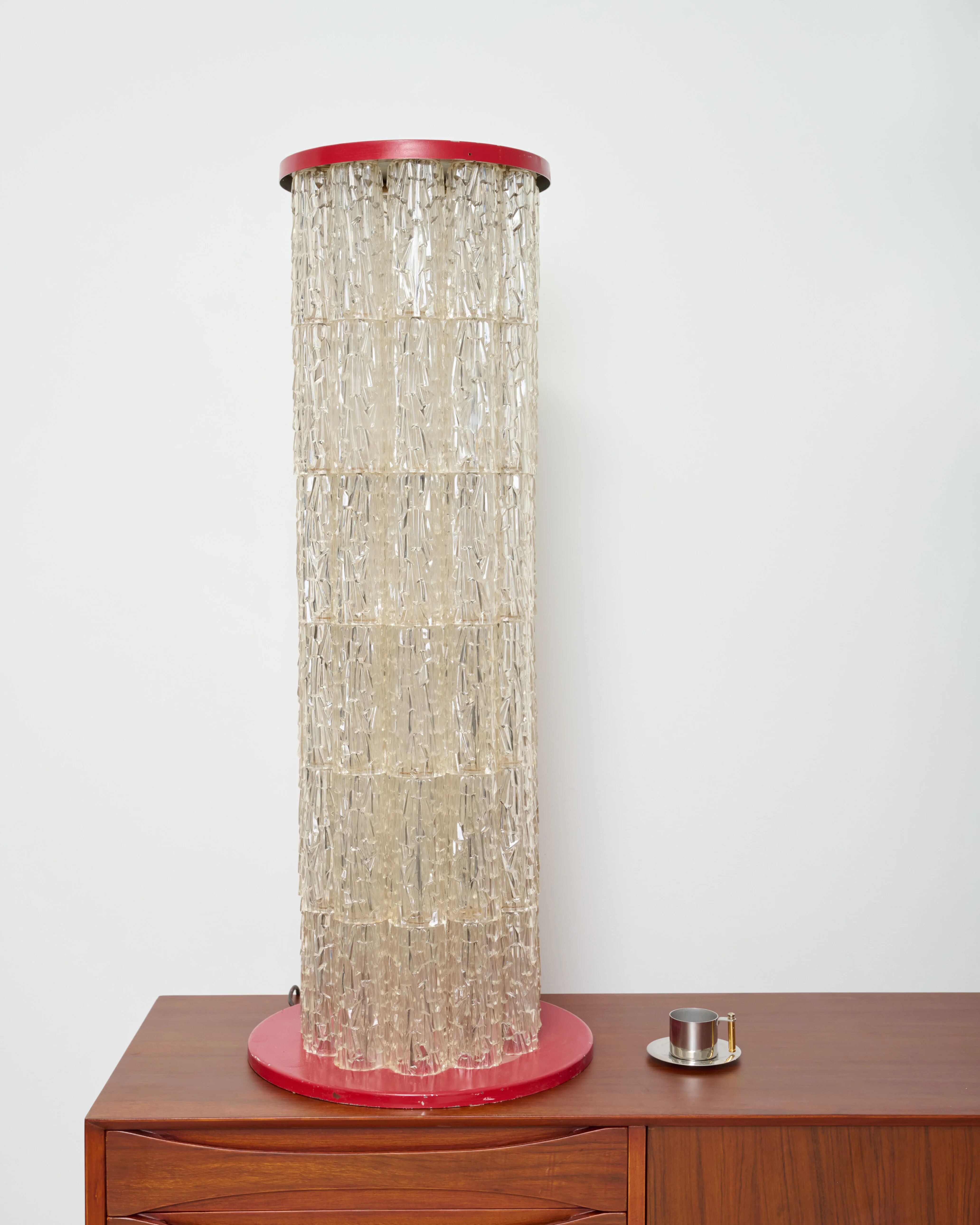 XXL table lamp, dlg Tronchi, JT Kalmar, 1970s