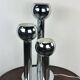 Vintage Space Age chrome table lamp 1970s