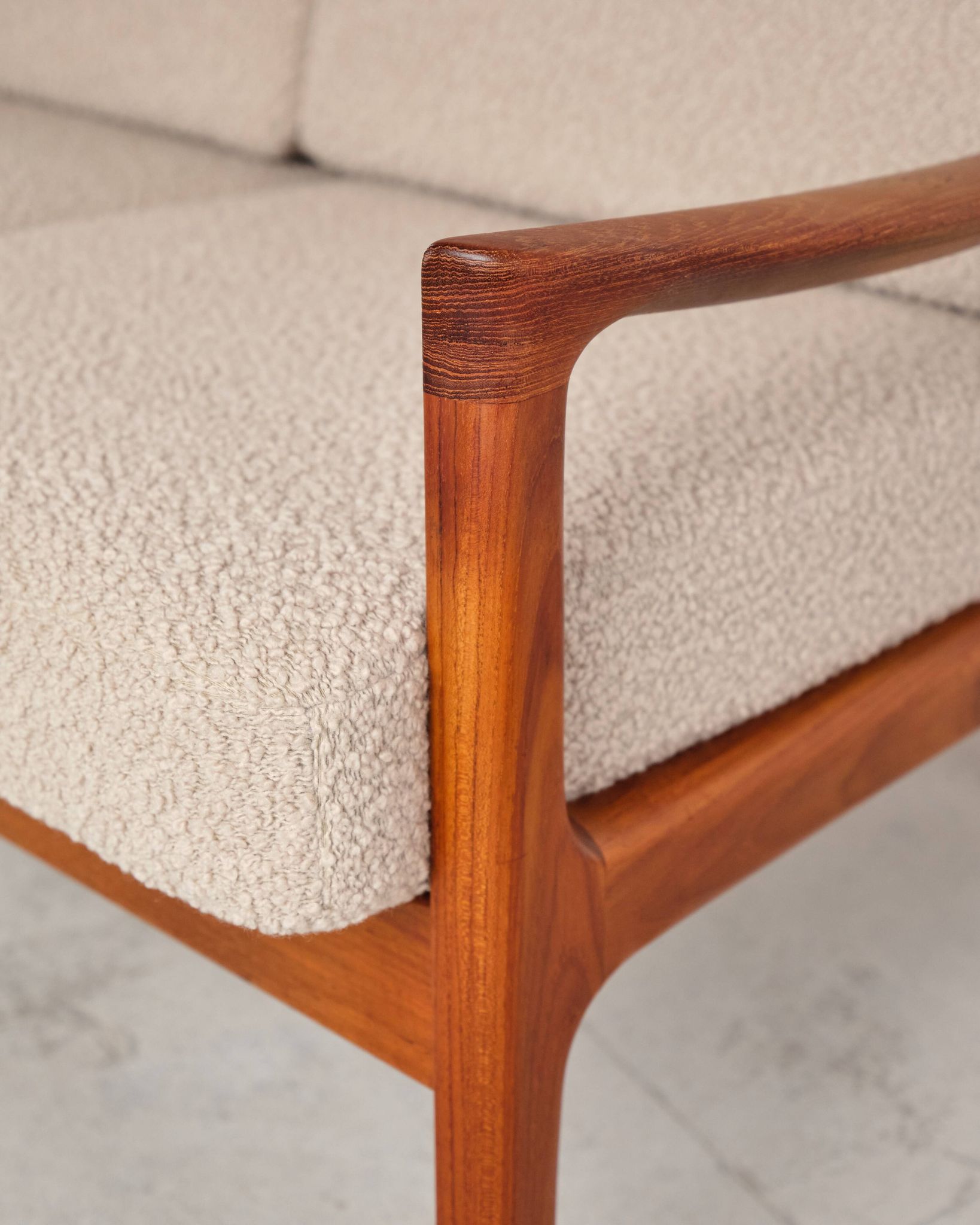 Sofa by Ole Wanscher for France & Son, Senator series, in teak.