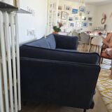 Blue sofa